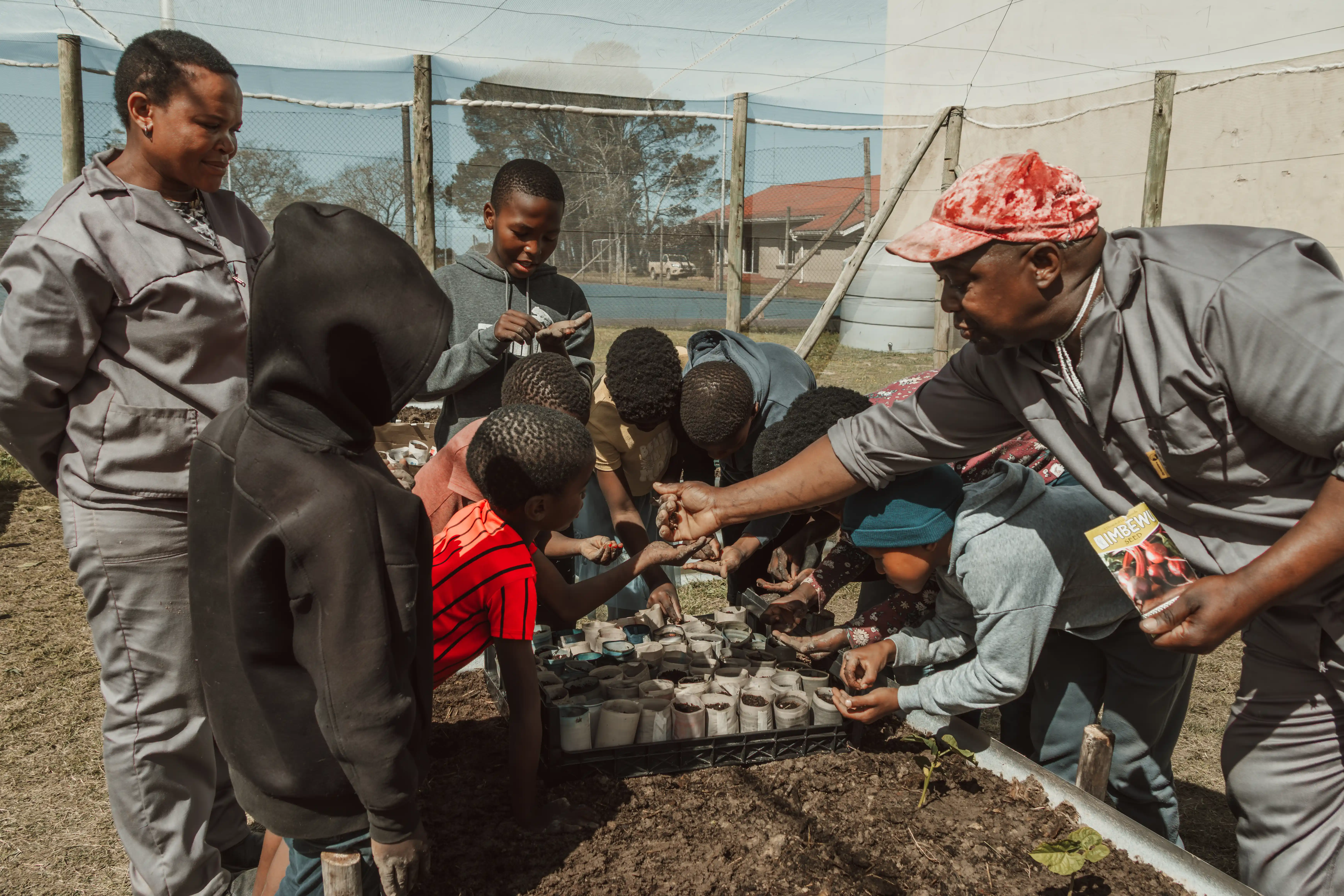 Community garden at Seven Fountains
